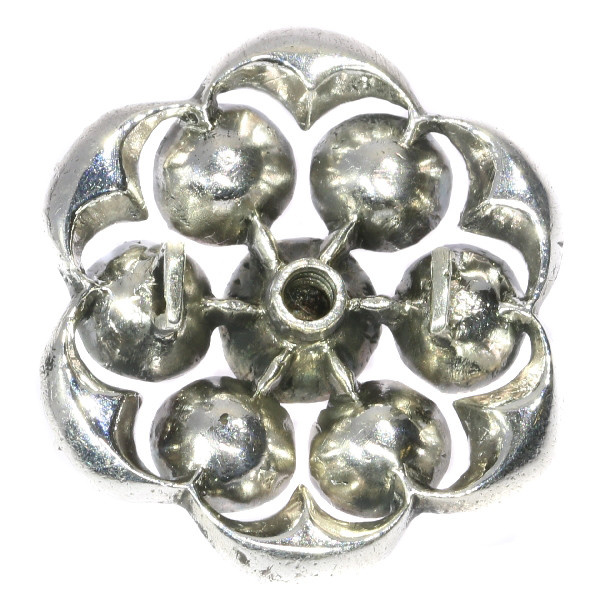 18th Century diamond button by Artista Sconosciuto