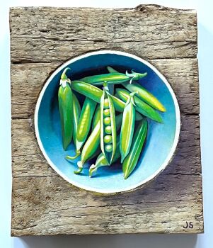 Green in a bowl by James Stead