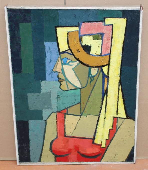  Retrato femenino by Rafael Illana Díez