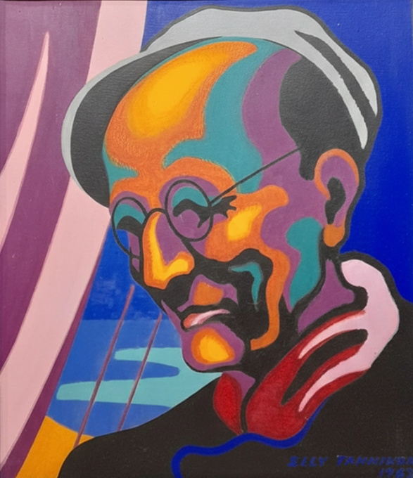 Portret van een man by Elly Tamminga
