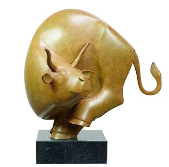 Stier (klein) by Evert den Hartog