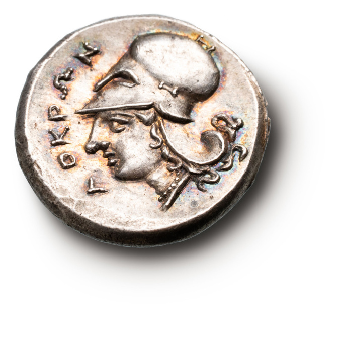 AR Stater Bruttium, Lokroi Epizephyrioi by Artiste Inconnu