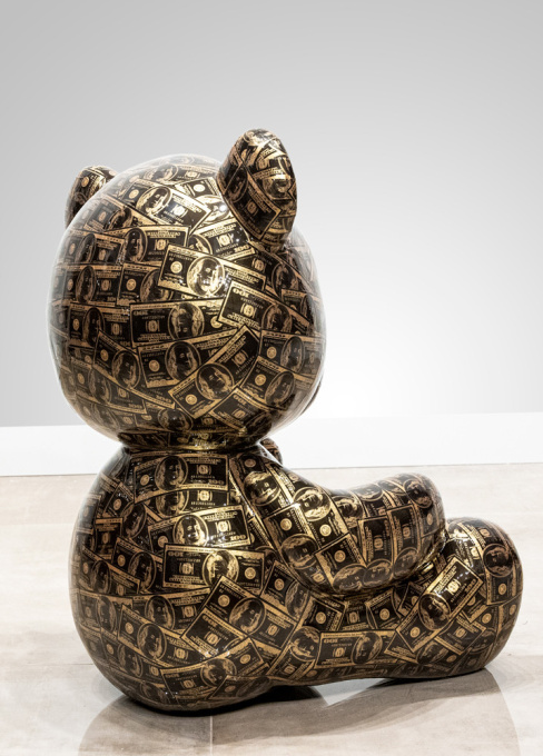Ted Black and Gold by Ghost Art