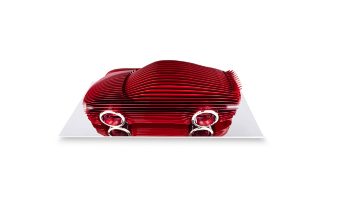 Porsche 922 Sport Classic - Cherry Red by Antoine Dufilho