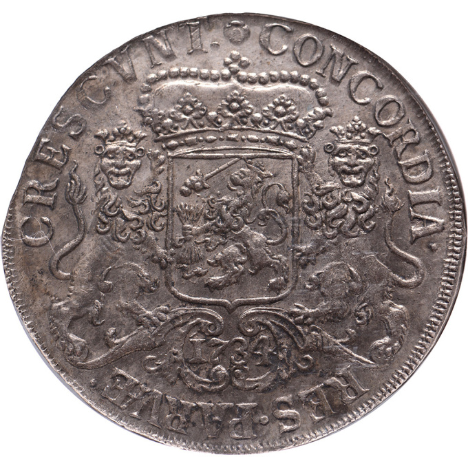 Silver rider Overijssel – Vliegent Hert NGC Shipwreck graded by Artista Sconosciuto
