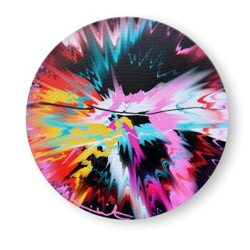 H12 - 4 - 724 Beautiful, Only Sufficient, Most Impressionable, General And Definite Helter Skelter Painting by Damien Hirst