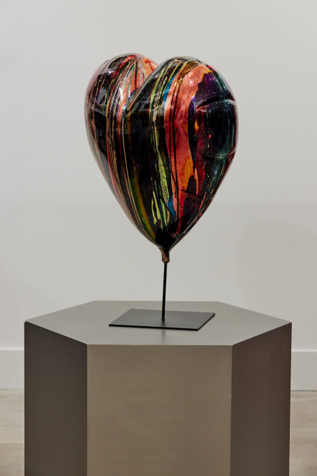 Abstract Heart by Ghost Art