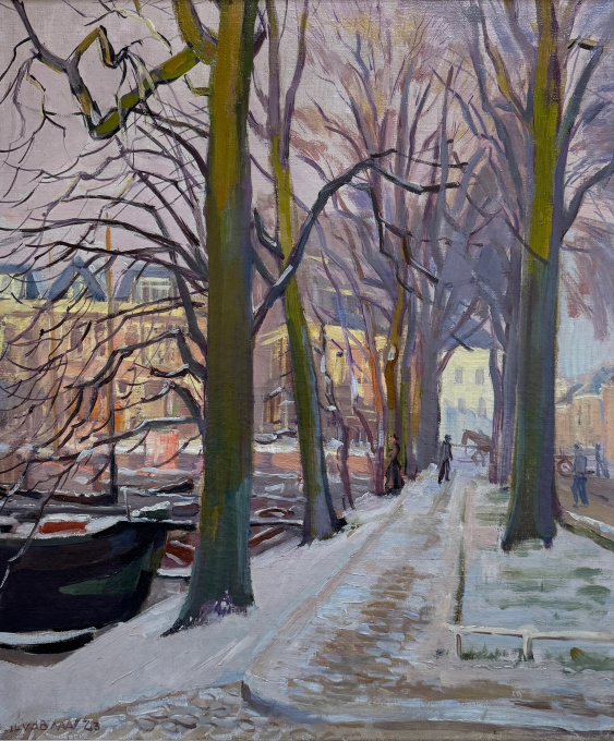Westerhaven Groningen by Jan Lucas van der Baarn