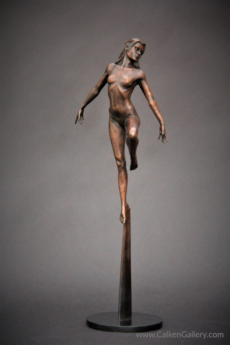 Solstice Sketch in Bronze by Michael James Talbot