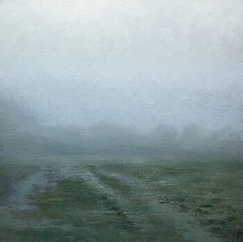 Polderlandschap (studie) by Anneke Elhorst