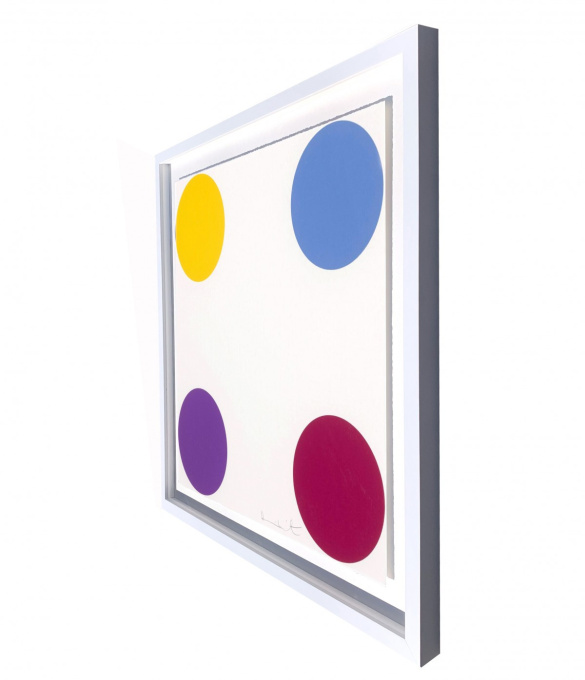 Maltohexaose 2011 Woodcut spots (32/55) by Damien Hirst