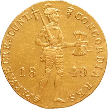 Gold ducat William III by Unknown artist