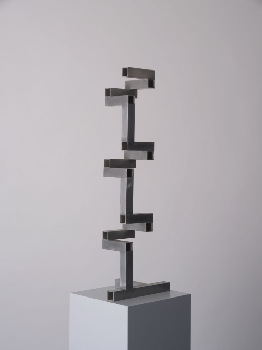 Untitled (geometric Totem #01) by Theodor Schokker