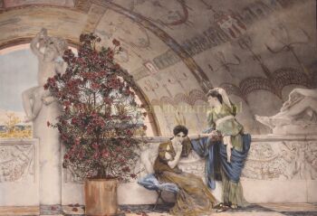 Unconcious Rivals by Lawrence Alma-Tadema
