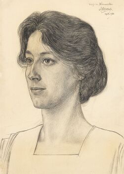 Wiesje Blommestein by Jan Toorop
