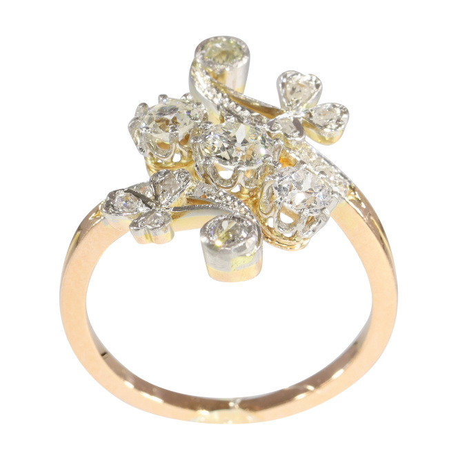 Era of Romance: The Vintage Belle Époque Diamond Ring by Artista Desconocido