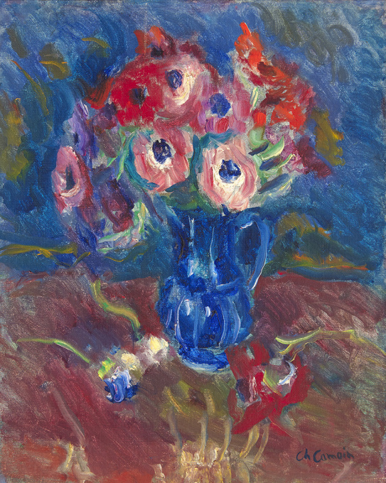 Bouquet de fleurs by Charles Camoin