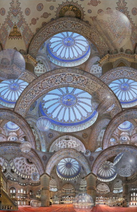 Mosquée Bleue by Jean-François Rauzier