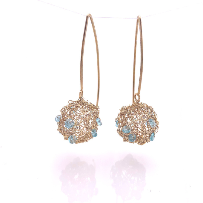Blue Bal large by Wilhelmina Huysman