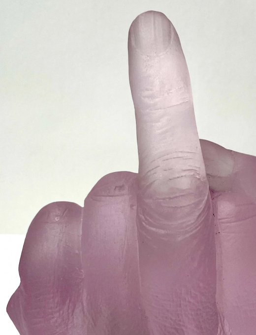 Study of Perspective in Glass - Pink (31/100) by Ai Weiwei