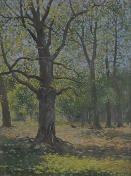 Bos bij Hilversum by Johan Briedé