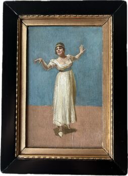 Opera zangeres/ singer by Johan Braakensiek
