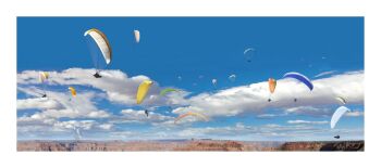 Paragliders by Ralf Peters