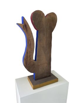 Hart in hout by Klaas Gubbels