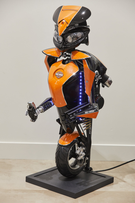 Motorcycle Motobot by Remy Aillaud