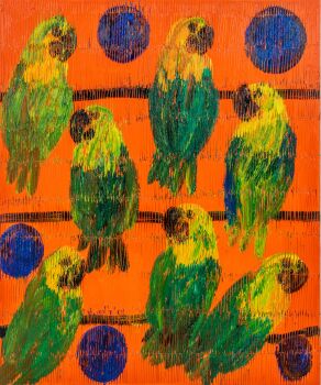 Tres Marias by Hunt Slonem