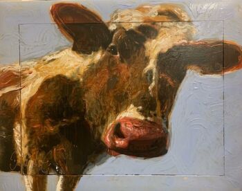 The Cow by Peter Donkersloot