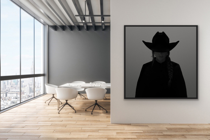 Ash Silhouette #1, American West by Dean West
