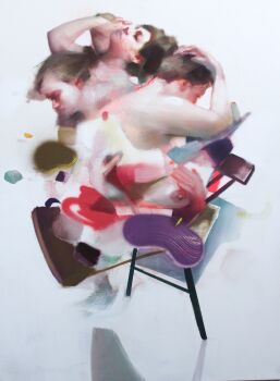 Untitled - Oil on Canvas - In Stock by Nikolas Antoniou