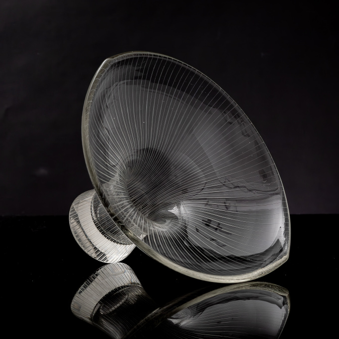 A complete set of crystal Art-object, model 3523 – Iittala Finland by Tapio Wirkkala