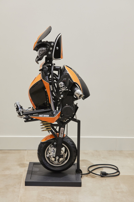 Motorcycle Motobot by Remy Aillaud