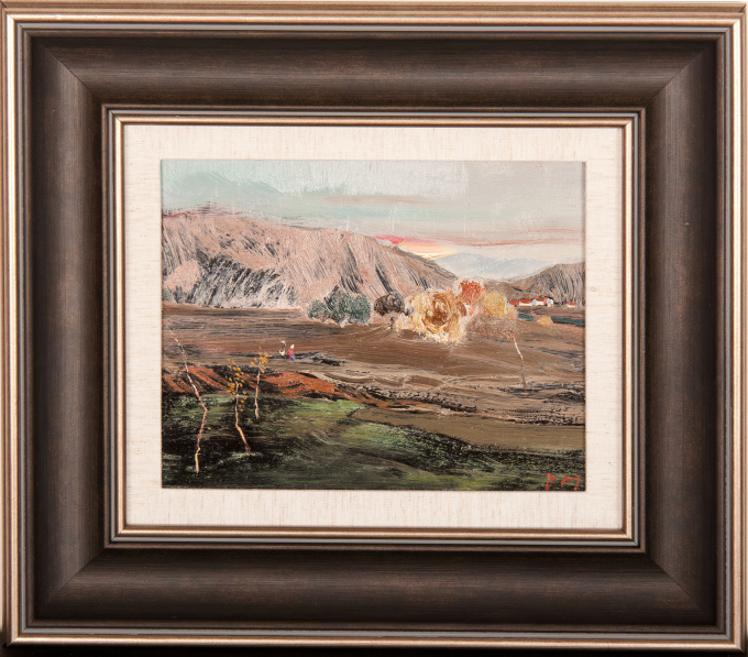 'Landscape No 9' by Yu Deming