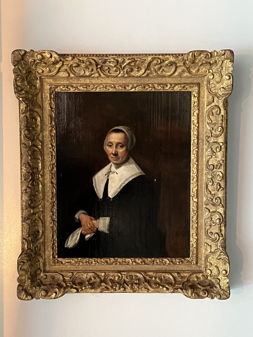 Portrait of a man and woman by Vincent Laurensz van der Vinne