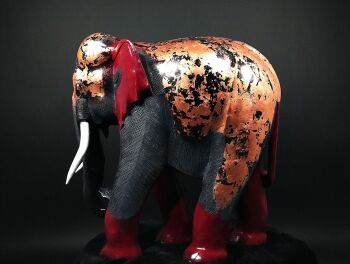 Boss Elephant by Theo Mackaay