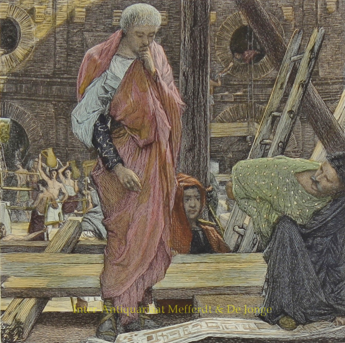 Architecture in Ancient Rome  by Lawrence Alma-Tadema