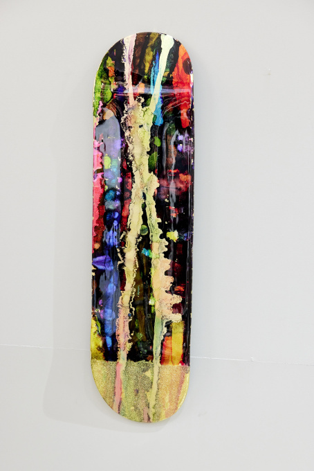 Colour Skateboard by Ghost Art