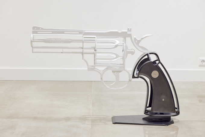 White Revolver by Jean Octobon