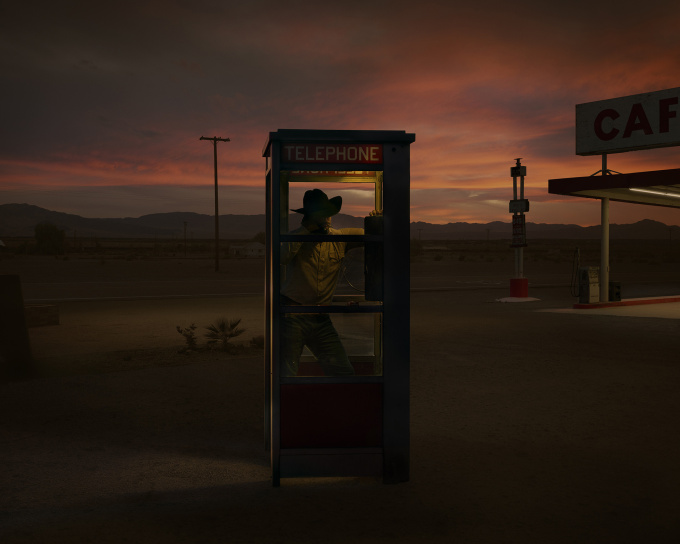 San Bernardino Cowboy, American West by Dean West