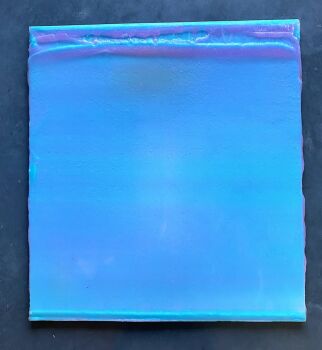 Piasta Turquoise Purple by Frank Piasta