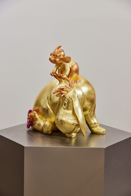 Golden Eeyore by Phantom Art