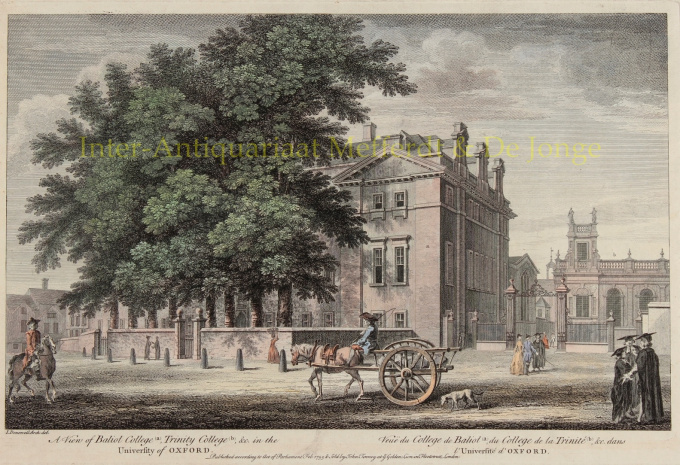 University of Oxford by William Woollett