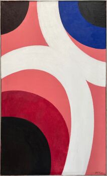 Compositie 1967 by Willem Hussem