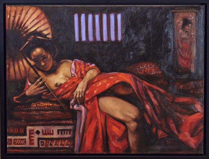 Naked Geisha by Nico Vrielink
