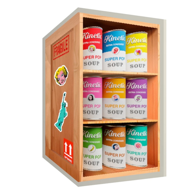Campbell's Soup Shipping (3/8) by Patrick Rubinstein