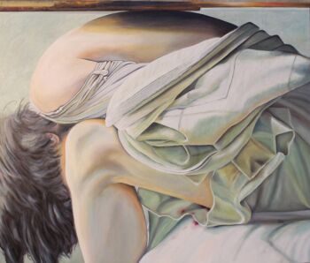 14. Pain - 120x100cm. by Paul Kenens