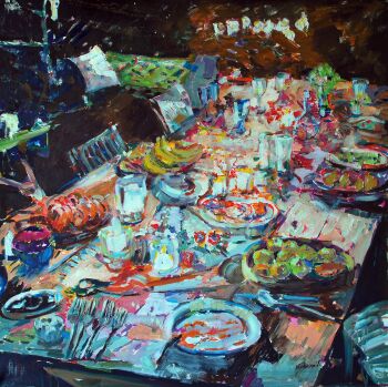 Food and Friendship by Andrea Padovani